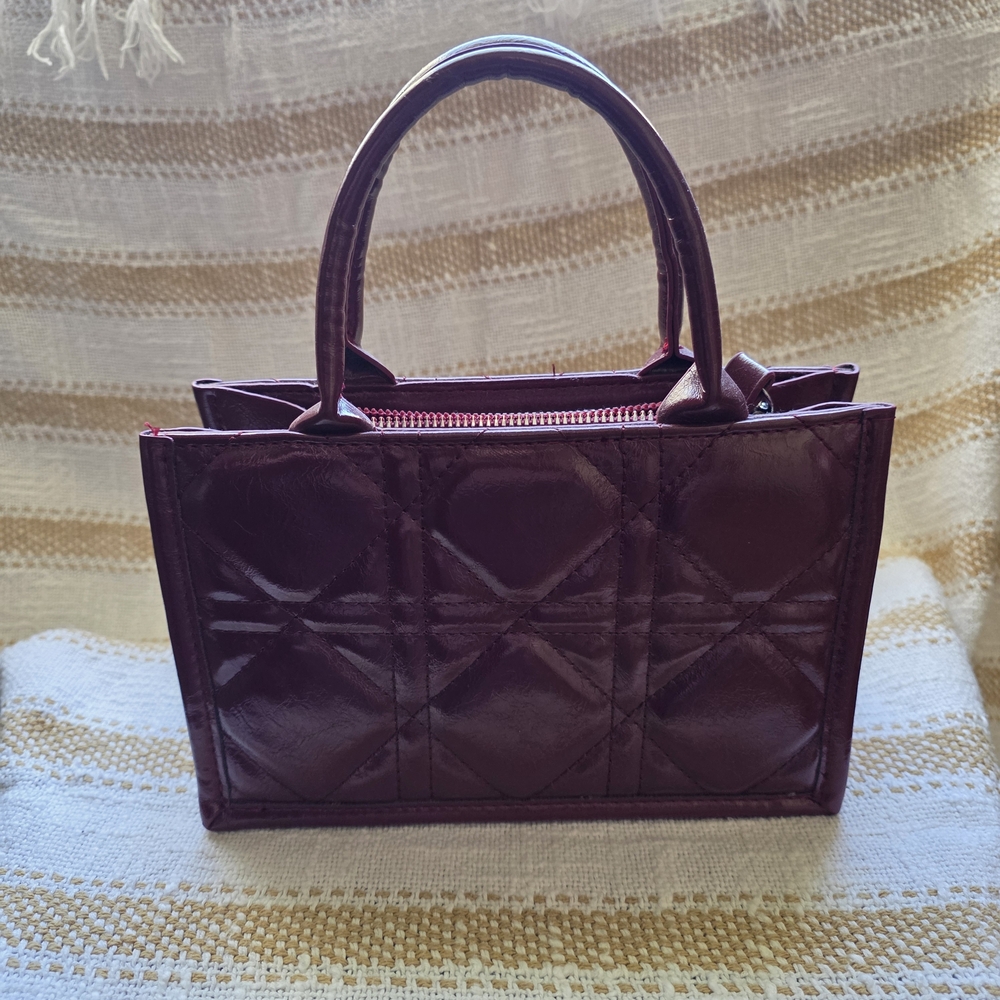 Elegant Purple Handbag